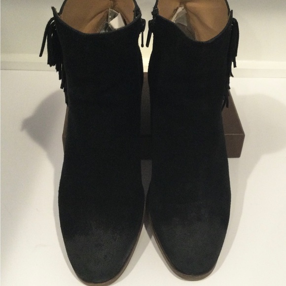 Banana Republic Western Style Ankle Boots Suede - Picture 7 of 13